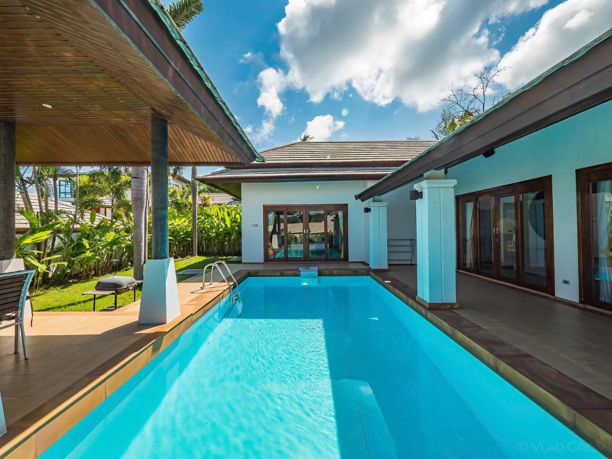 Villa Vigo With Gym And Tennis Court Koh Samui Exterior photo